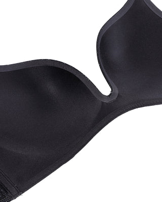 AIMER Denim Fashion Wireless Push Up Bra