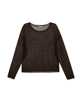 AIMER Crew Neck Long Sleeve Top