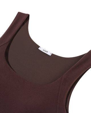 AIMER Crew Neck Bra Tank