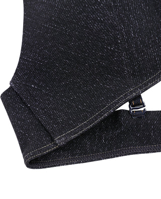 AIMER Denim Fashion Wireless Push Up Bra