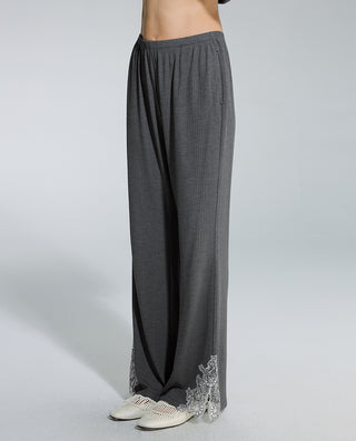 AIMER 3-Piece Cardigan Bra Tank Pants