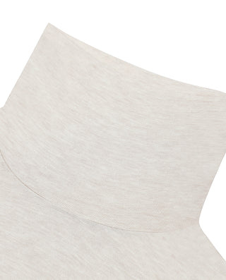 AIMER Cashmeren  Stand Collar Long Sleeve Top Tank Set