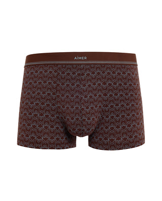 AIMER MEN Logo Print Boxer