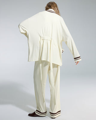 AIMER Long Sleeve Cardigan Tank Pants 3-Piece Set