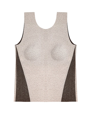 AIMER CHUANG Round-Neck Wireless Padded Tank Top