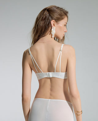 AIMER Lace Soft Support Thin Demi Bra