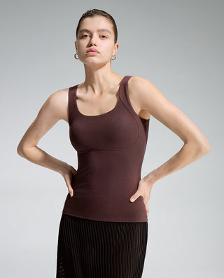 AIMER Crew Neck Bra Tank