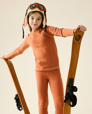 AIMER KIDS Girls Vitality MAX Warm-Keeping Top and Pants