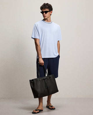 AIMER MEN Cool-Feeling Home Wear Short-Sleeved Suit