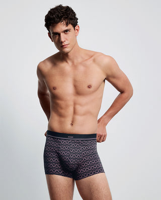 AIMER MEN Logo Print Boxer