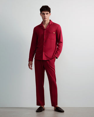 AIMER MEN Fortune Wave  Collared Lounge Set