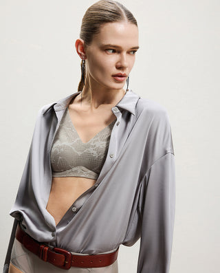 AIMER CHUANG V Neck Soft Vest Bra