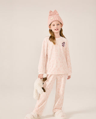 AIMER KIDS keep Warm Loungewear Set for Girls