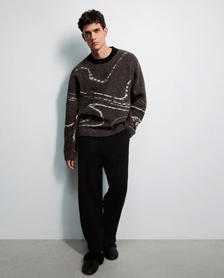 AIMER MEN Cozy Winter Crew Neck Lounge Set