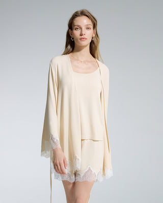 AIMER Bracelet Sleeve Short Robe