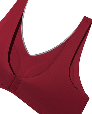 AIMER Wireless Vented Bra Mid-Rise Boyshorts Set