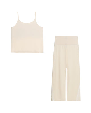 AIMER Bra Tank Pants Set