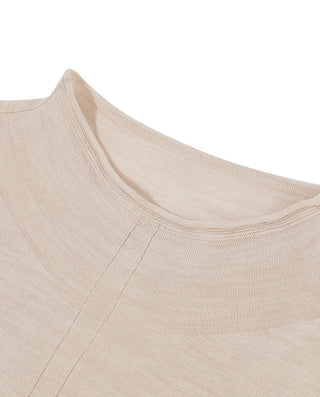 AIMER Mock Neck Long Sleeve Top