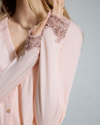 AIMER 3-Piece Cardigan Bra Tank Pants