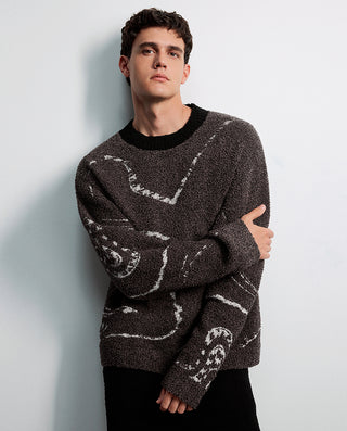 AIMER MEN Cozy Winter Crew Neck Lounge Set