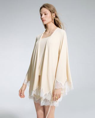 AIMER Bracelet Sleeve Short Robe