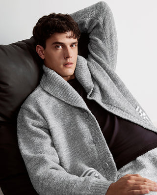 AIMER MEN Cozy Winter Shawl Collar Lounge Set