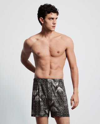 AIMER MEN Silk Touch 2 Packs Boxer Briefs