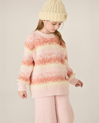 AIMER KIDS Fluffy Loungewear Set for Girls