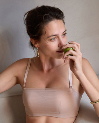Aimer Tulle Bandeau Bra