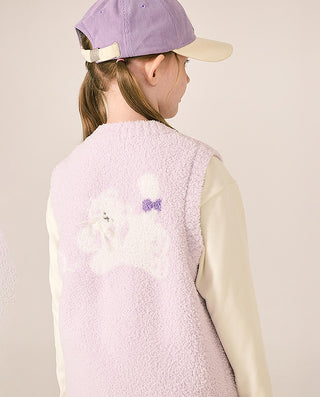 AIMER KIDS Fleece Thick Vest for Girls