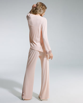 AIMER 3-Piece Cardigan Bra Tank Pants