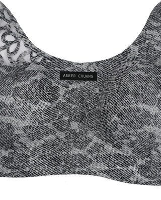 AIMER CHUANG Round Neck Full Coverage Support Camisole Bra