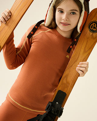 AIMER KIDS Girls Vitality MAX Warm-Keeping Top and Pants