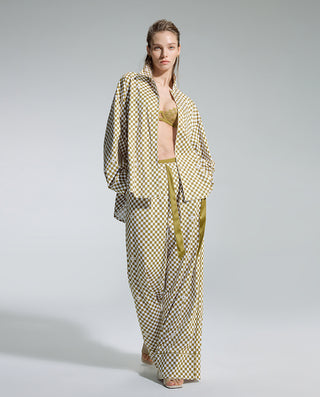 AIMER Cardigan Loungewear Set
