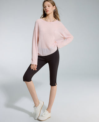AIMER Crew Neck Long Sleeve Top