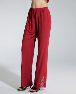 AIMER 3-Piece Cardigan Bra Tank Pants