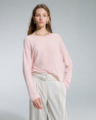AIMER Crew Neck Long Sleeve Top