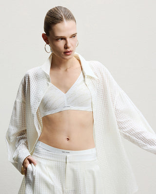 AIMER CHUANG Deep V Bralette Bras