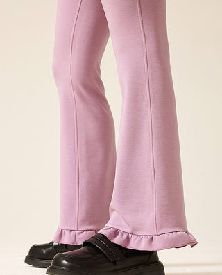 AIMER KIDS Lace Soft Trousers for Girls