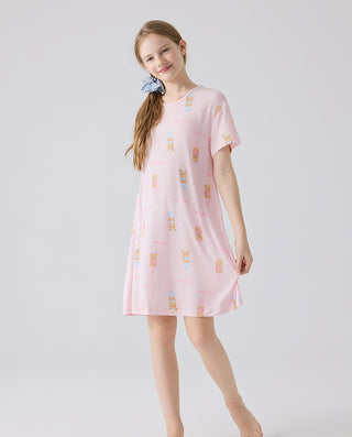Aimer kids Short-sleeved Nightdress