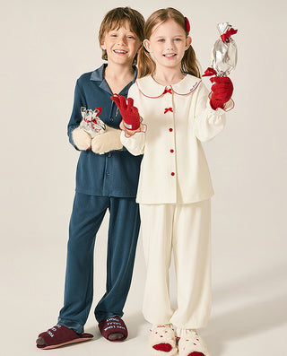 AIMER KIDS Silk Homewear for Girls