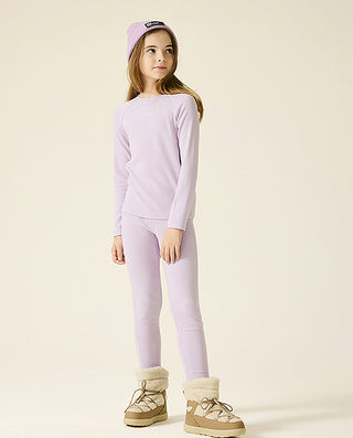 AIMER KIDS Warm Round-Neck Long-Sleeved Tops for Girls