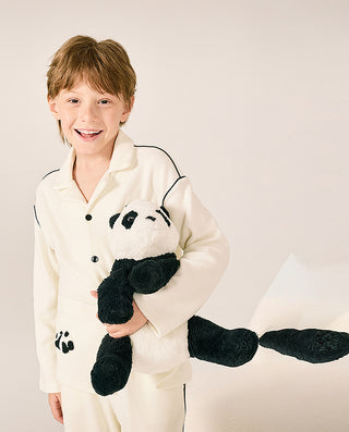 AIMER KIDS Panda Unisex Children's Homewear