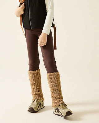 AIMER KIDS Velvety Soft Thicken Piled Pants for Girls