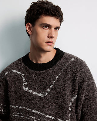 AIMER MEN Cozy Winter Crew Neck Lounge Set