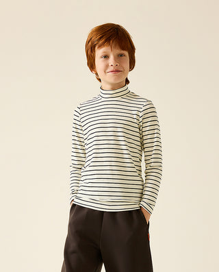 AIMER KIDS  Velvety Soft Turtleneck Base Top