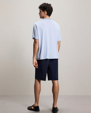 AIMER MEN Cool-Feeling Home Wear Short-Sleeved Suit