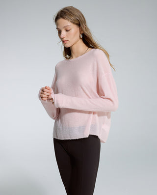 AIMER Crew Neck Long Sleeve Top