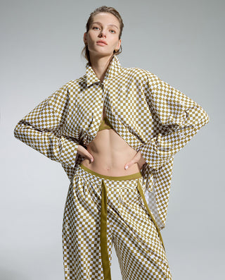 AIMER Cardigan Loungewear Set