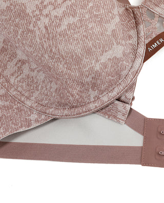 AIMER CHUANG Full Coverage Thin Molded Cup Bra